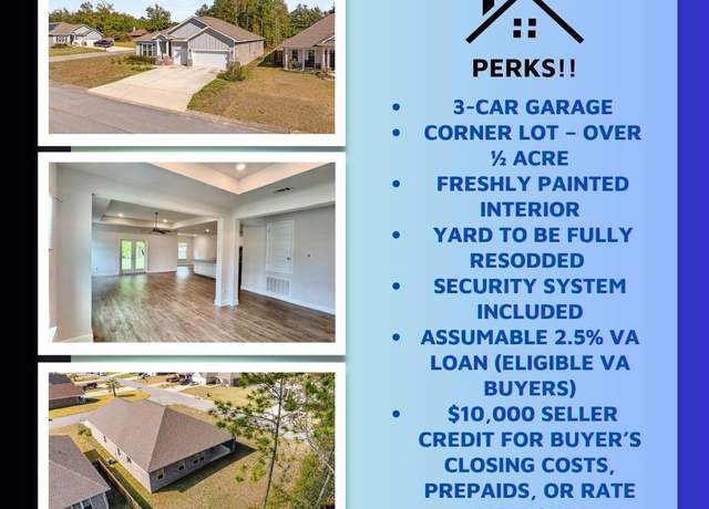 Property at 8177 Majestic Cypress Dr, Milton, FL 32583, 4 beds, 3.5 baths