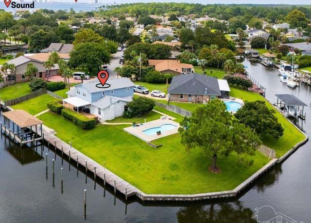 Property at 1044 Aquamarine Dr, Gulf Breeze, FL 32563, 4 beds, 2.5 baths