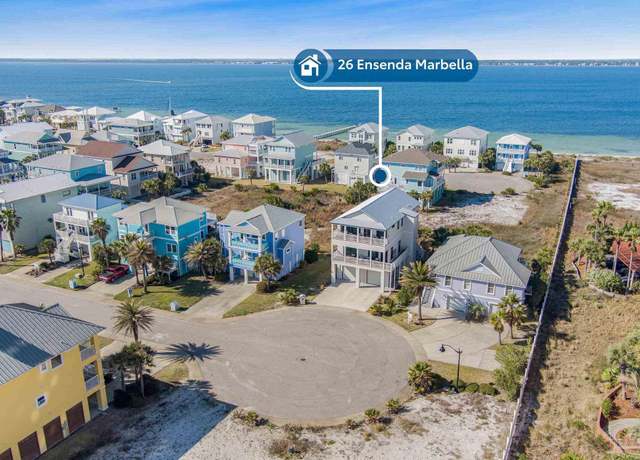 Property at 26 Ensenada Marbella, Pensacola Beach, FL 32561, 4 beds, 3.5 baths