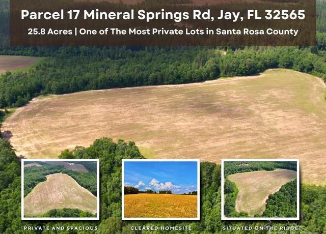 Property at Parcel 17 Mineral Springs Rd, Jay, FL 32565