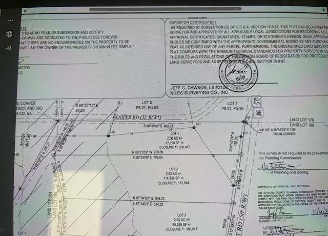 Property at Lots 1 & 2 Stewart Rd, Tunnel Hill, GA 30755