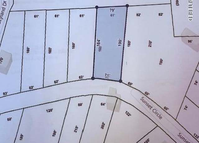 Property at 0 Sunset Cir, Rossville, GA 30741