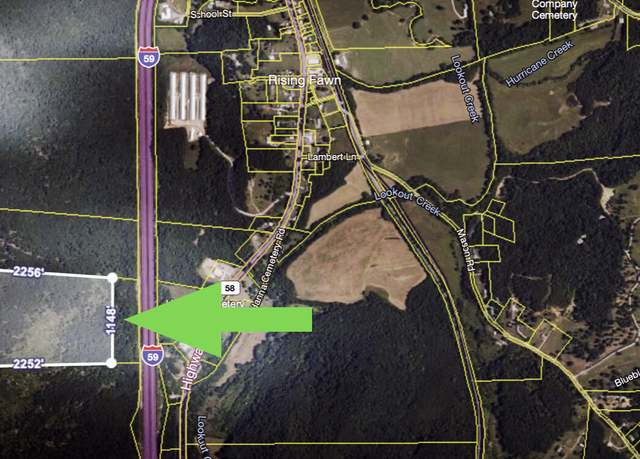 Property at 0 S I 59, Rising Fawn, GA 30738