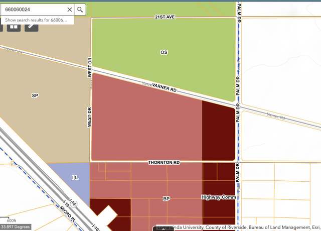Property at 76 Acres Palm Dr & Varner, Desert Hot Springs, CA 92241