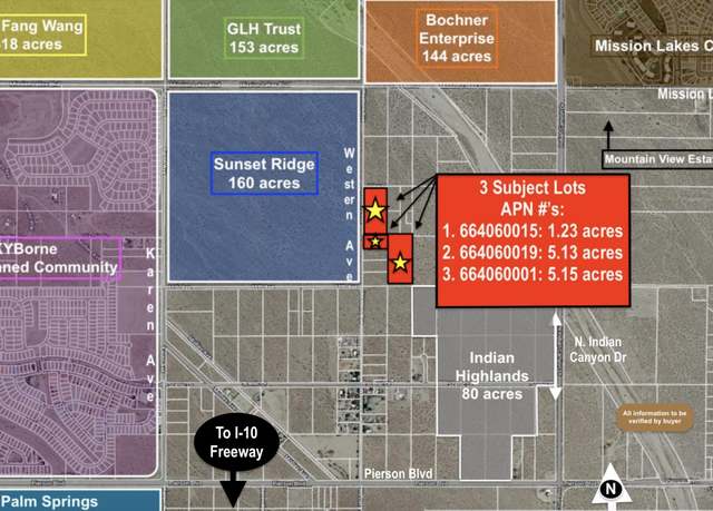 Property at 0 Lot 11 Western Ave, Desert Hot Springs, CA 92240