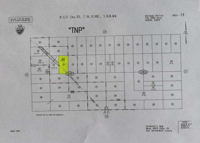 Property at 0 Twenty-Nine Palms Hwy, 29 Palms, CA 92277