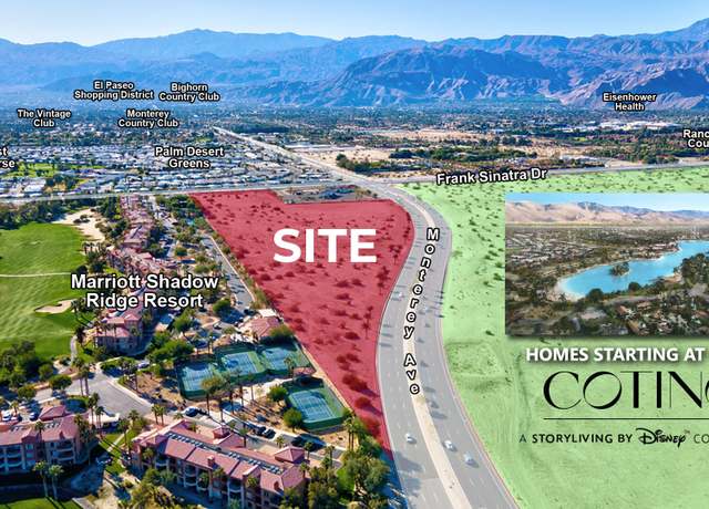 Property at 0 Monterey Ave & Frank Sinatra, Rancho Mirage, CA 92270