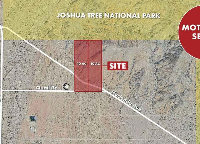 Property at 10 Ac Quail Rd, Sky Valley, CA 92241