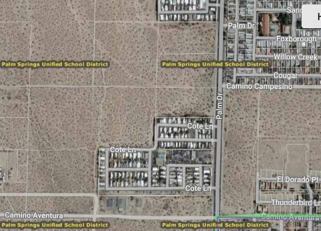 Property at 000 West Dr. & Camino Campesino, Desert Hot Springs, CA 92240
