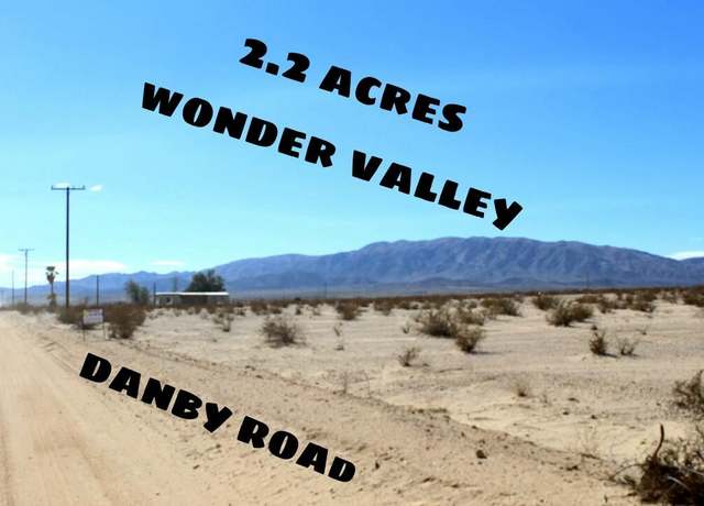 Property at 0 Danby Rd, 29 Palms, CA 92277