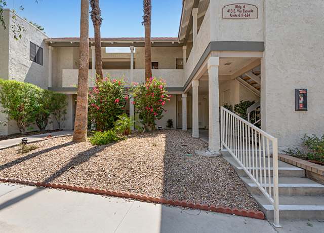 Property at 413 E Via Escuela #613, Palm Springs, CA 92262, 1 bed, 1 bath