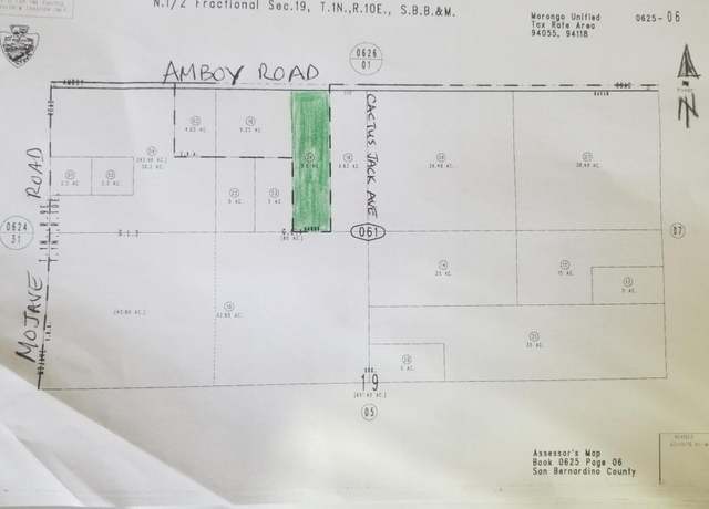 Property at 9.6 Ac Amboy Rd, 29 Palms, CA 92277
