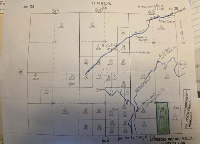 Property at 80 Ac M/Ll Tehachapi Unimproved, Tehachapi, CA 93561