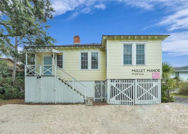 Property at 10 10th Ter, Tybee Island, GA 31328, 5 beds, 2.5 baths