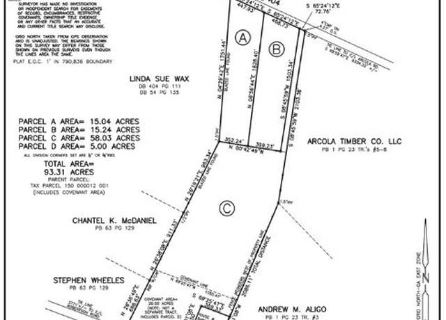 Property at 0 Railroad Bed Unit A&B, Brooklet, GA 30415