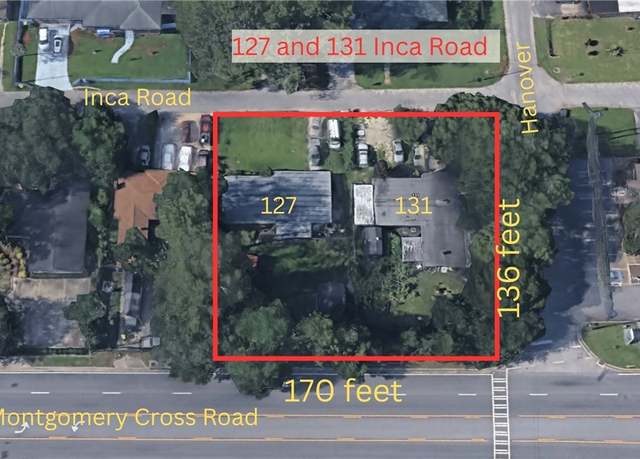 Property at 127 and 131 Inca Rd, Savannah, GA 31406, 7 beds, 3.5 baths