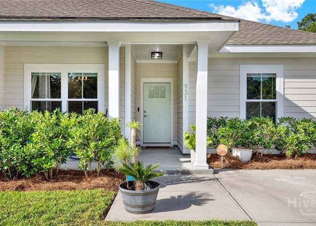 Property at 931 Mill Ct, Savannah, GA 31419, 4 beds, 2 baths