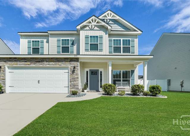Property at 223 Blandford Xing, Rincon, GA 31326, 4 beds, 2.5 baths