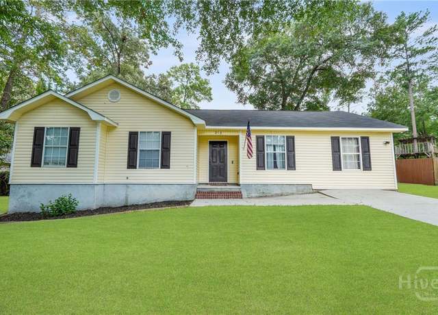 Property at 213 Doe Cir, Springfield, GA 31329, 4 beds, 2 baths