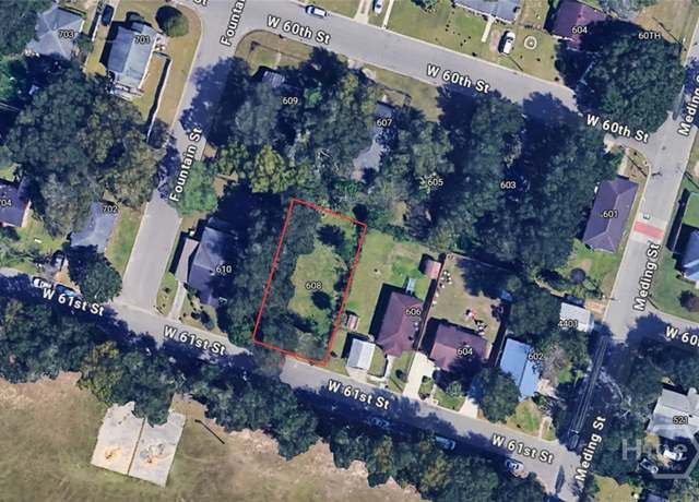 Property at 608 W 61st St, Savannah, GA 31405
