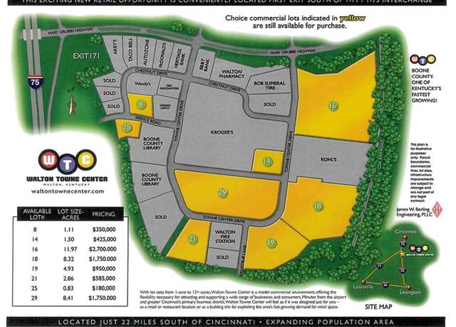 Property at 12401 Towne Center Dr, Walton, KY 41094