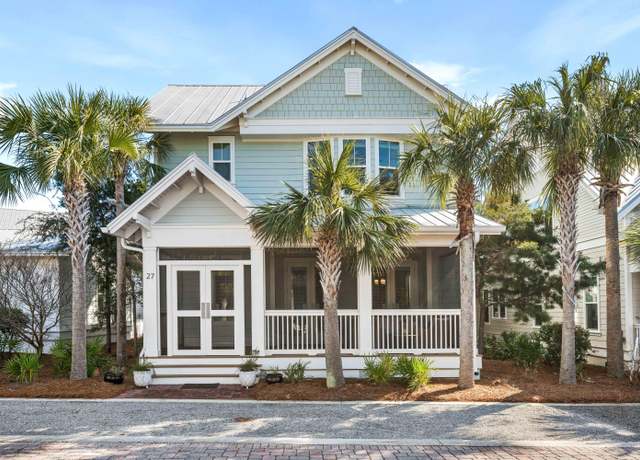 Property at 27 Federal St, Inlet Beach, FL 32461, 4 beds, 4.5 baths