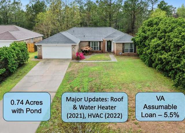 Property at 4754 Balboa Rd, Crestview, FL 32539, 4 beds, 2 baths