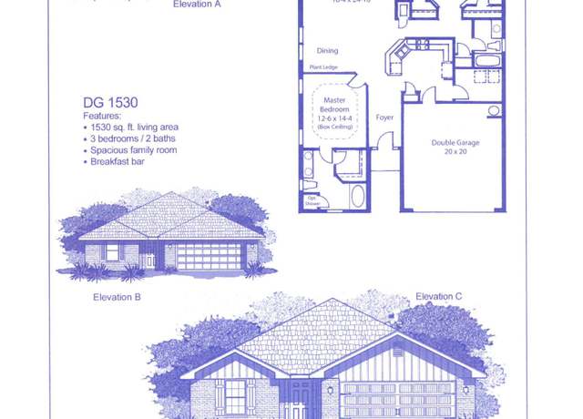Property at 152 Ridgeway Cir, Crestview, FL 32536, 3 beds, 2 baths