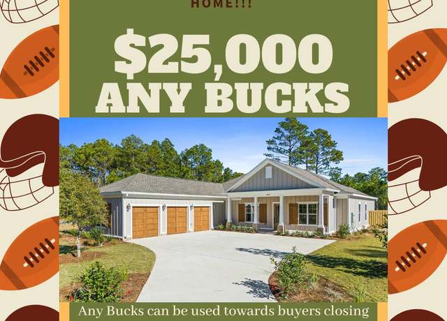 Property at 144 W Captain Fritz Way, Freeport, FL 32439, 5 beds, 3 baths
