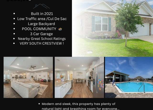 Property at 1126 Valor Walk, Crestview, FL 32539, 4 beds, 3 baths