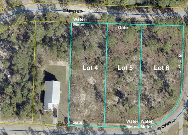 Property at Lots 4-6 W Renoir Rd, FL 32433