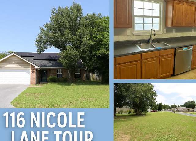 Property at 116 Nicole Ln, Crestview, FL 32539, 5 beds, 3 baths