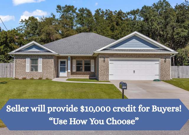 Property at 5667 Grandsons Way, Baker, FL 32531, 4 beds, 2 baths