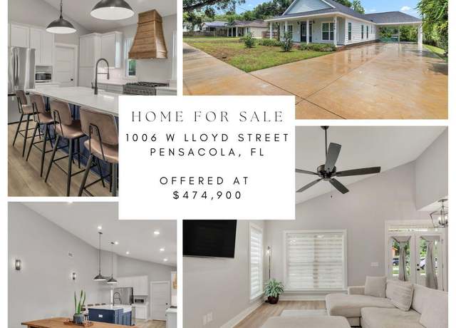 Property at 1006 W Lloyd St, Pensacola, FL 32501, 3 beds, 2 baths