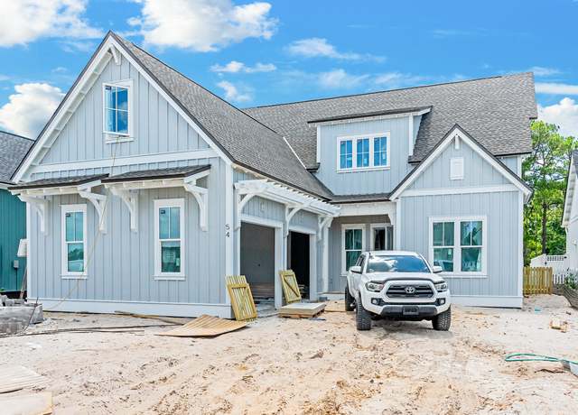 Property at 54 W Pollard Cv Lot 43, Watersound, FL 32461, 4 beds, 4.5 baths