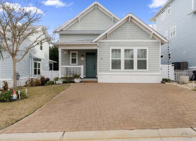 Property at 28 Inlet Cv, Inlet Beach, FL 32461, 3 beds, 2.5 baths