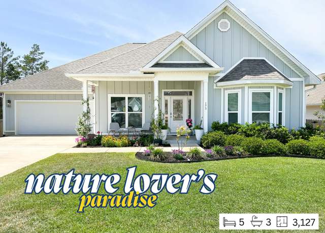 Property at 173 Hammock Oaks Blvd, Freeport, FL 32439, 5 beds, 3 baths