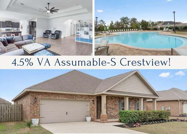 Property at 429 Chickadee St, Crestview, FL 32539, 4 beds, 2.5 baths