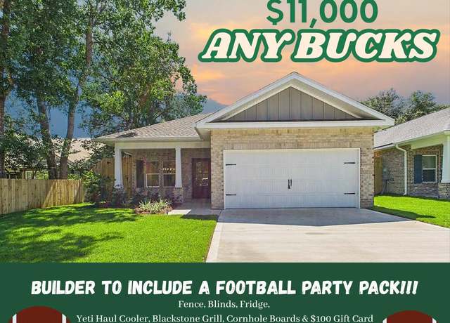Property at 1575 Pine St, Niceville, FL 32578, 4 beds, 2.5 baths