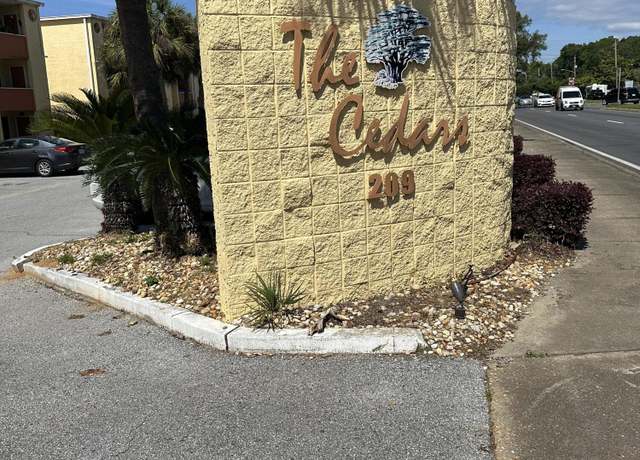 Property at 209 W Miracle Strip Pkwy Apt C103, Mary Esther, FL 32569, 1 bed, 1 bath