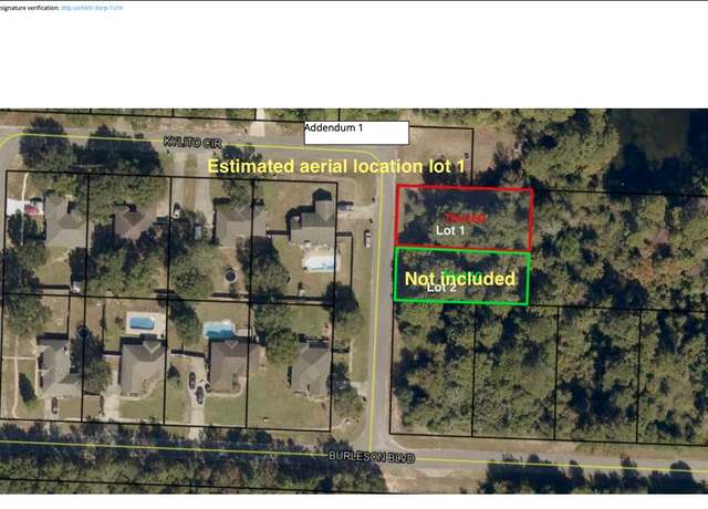 Property at Lot 1 Kylito Cir, Crestview, FL 32539