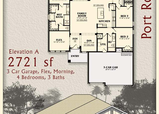 Property at Lot 10C Wind Trace Rd, Crestview, FL 32536, 4 beds, 3 baths