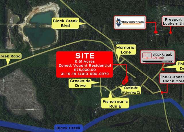 Property at 0 Creekside Waterview Ct, Freeport, FL 32439