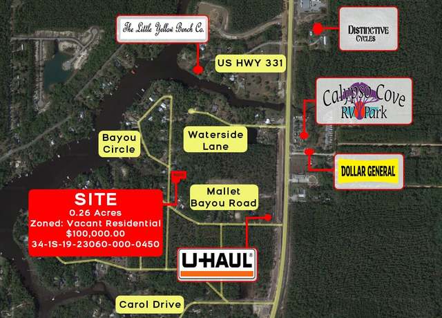 Property at 0 Bayou Cir, Freeport, FL 32439