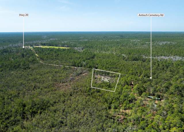Property at 3 Acres Antioch Cemetery Rd, Ponce De Leon, FL 32455