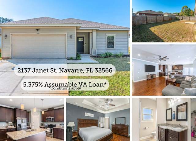 Property at 2137 Janet St, Navarre, FL 32566, 3 beds, 2 baths