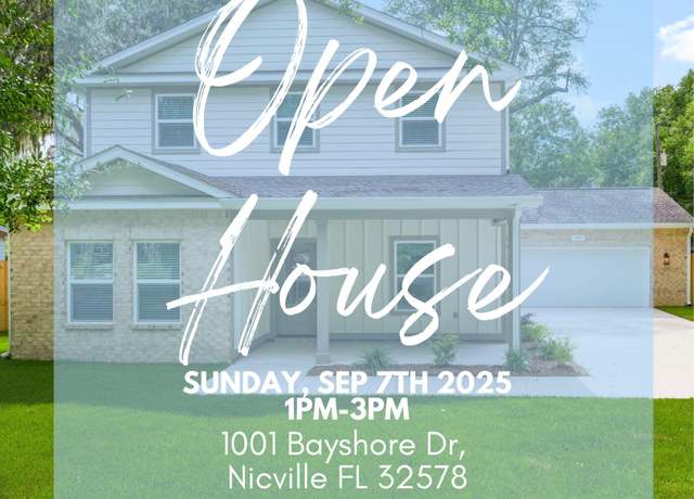 Property at 1001 Bayshore Dr, Niceville, FL 32578, 4 beds, 3 baths