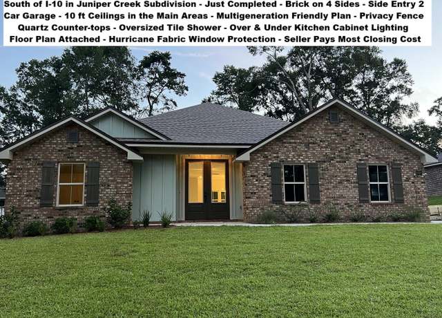 Property at 2679 Brodie Ln, Crestview, FL 32536, 4 beds, 3 baths