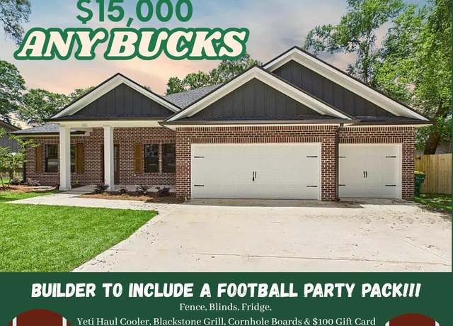 Property at 609 32nd St, Niceville, FL 32578, 5 beds, 3 baths