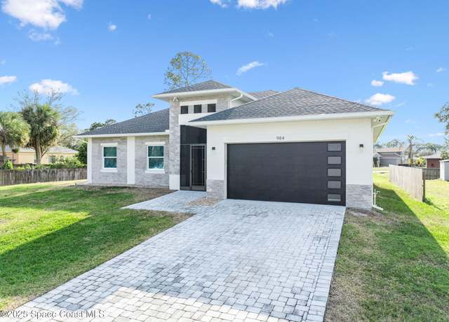 Property at 984 Hattaras Ter SE, Palm Bay, FL 32909, 4 beds, 2 baths